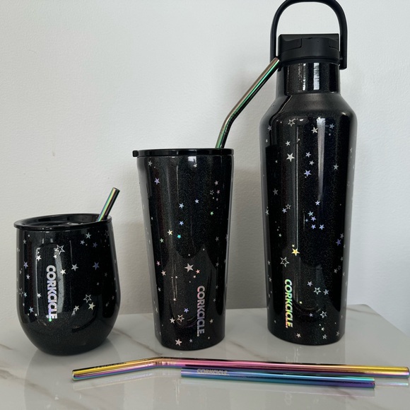 EUC Corkcicle TUMBLER STRAW 2-PACK
REUSABLE STAINLESS STEEL in Prism - Picture 5 of 9